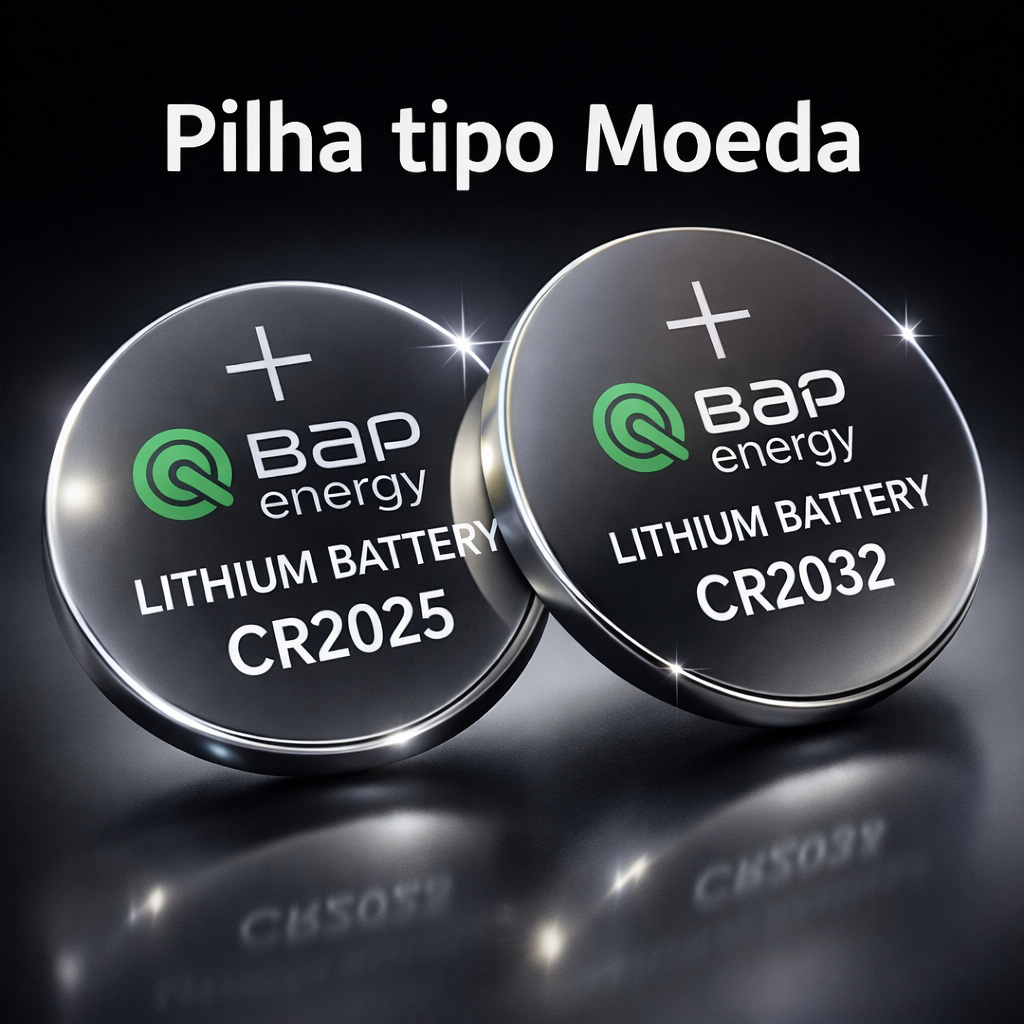 Pilhas Tipo Moeda