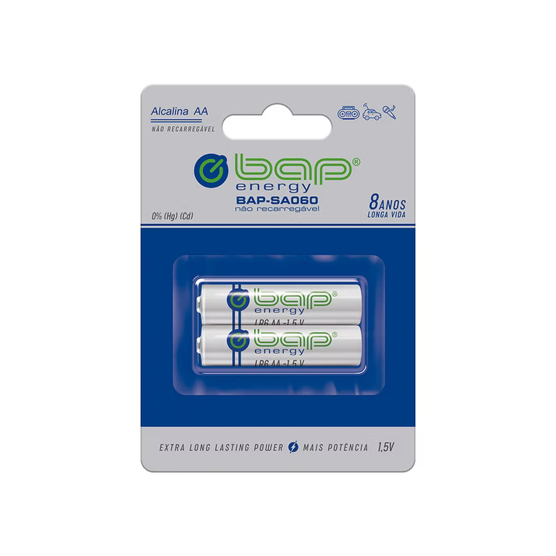 BAP-SA060 - Pilha Alcalina 1.5v AA