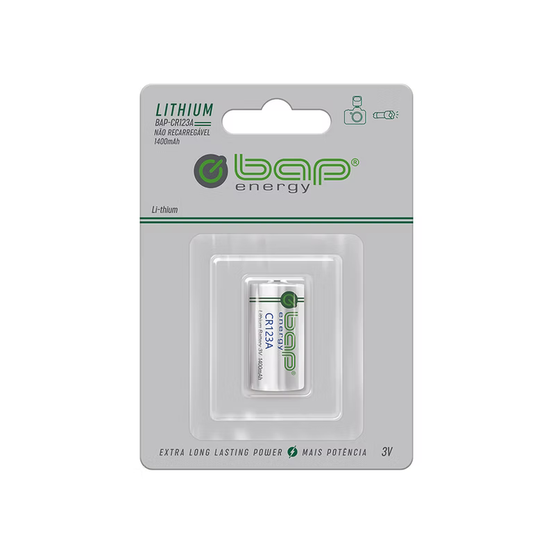 BAP-CR123 - Bateria 3v Lithium C/1